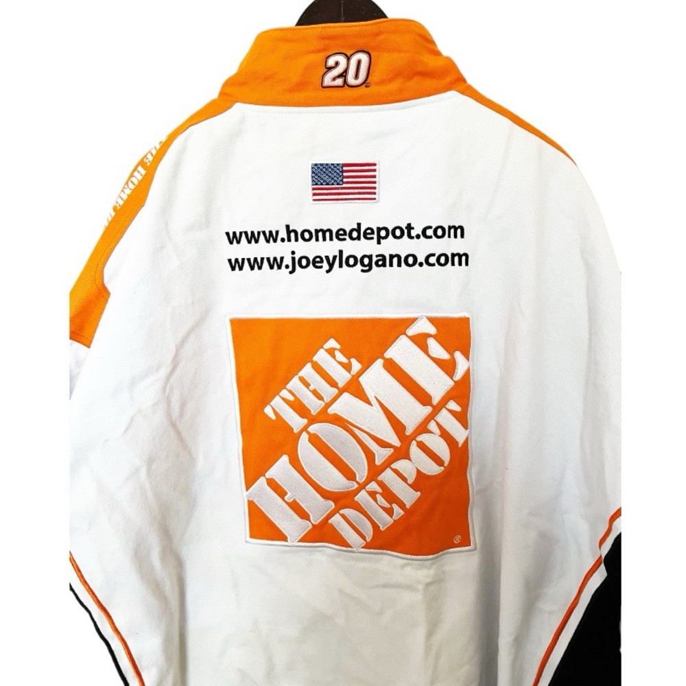 Vintage Chase Authentics Nascar Home Depot Joey Logano Jacket Size 4XL - Picture 6 of 11